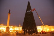 Главная городская елка на Дворцовой площади