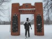 Памятник рабочему завода имени Воскова