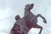 Скульптуры «Укрощение коней» на Аничковом мосту