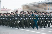 Репетиция парада Победы на Дворцовой площади в 2013