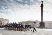 Репетиция парада Победы на Дворцовой площади в 2013