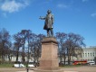 Памятник А.С. Пушкину на площади Искусств