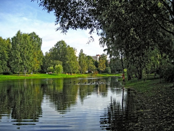 Парк Серебряный пруд