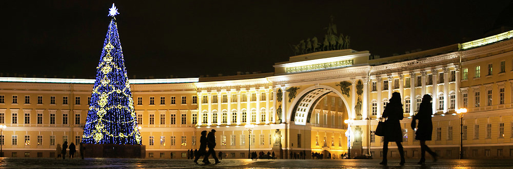 Новогодние представления, ёлки и ледовые городки в Санкт-Петербурге